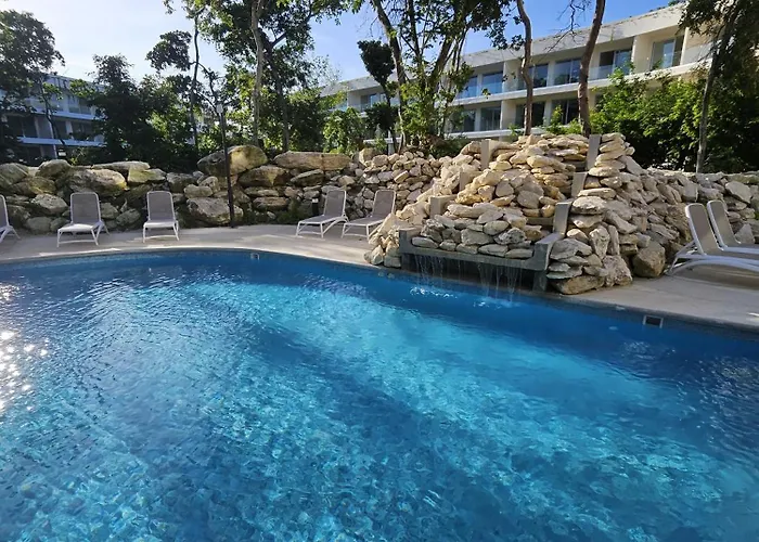 Modern Playacar With Poolside Views & Nature * Playa del Carmen
