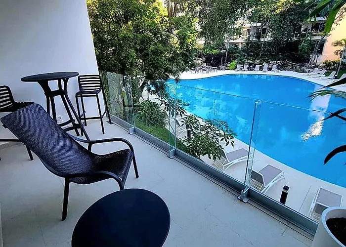 Apartamento Modern Playacar With Poolside Views & Nature *