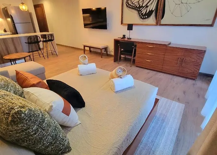 Modern Playacar With Poolside Views & Nature Playa del Carmen