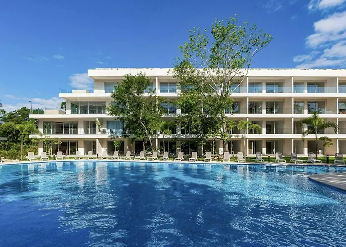 Modern Playacar With Poolside Views & Nature * Playa del Carmen